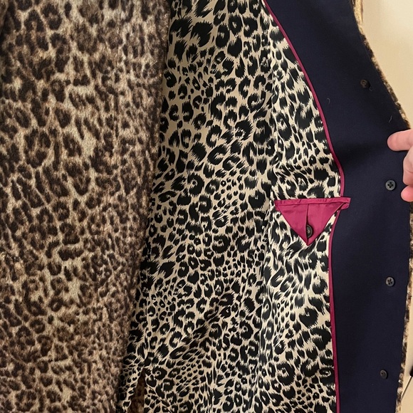 J. Crew Topcoat 00 Snow Leopard - Picture 3 of 5